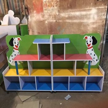 Kệ chó đốm 2 khối